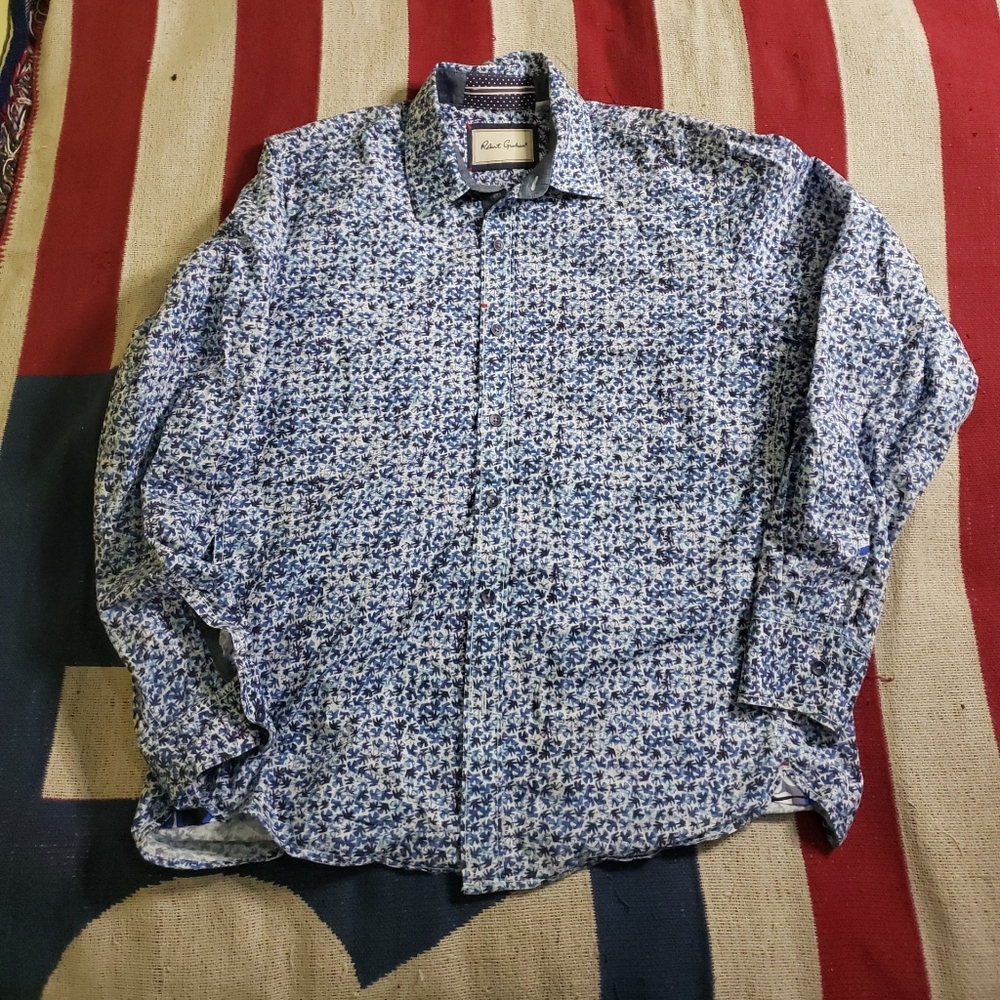 Robert Graham Designer Shirt L